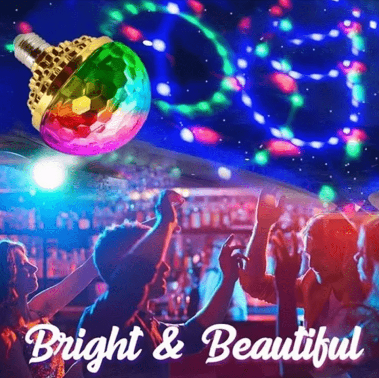 Rotating Disco Ball Light - wanelo - store - roman