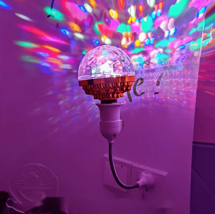 Rotating Disco Ball Light - wanelo - store - roman