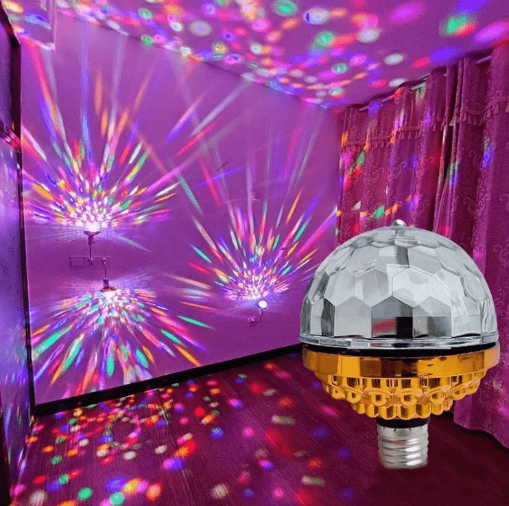 Rotating Disco Ball Light - wanelo - store - roman