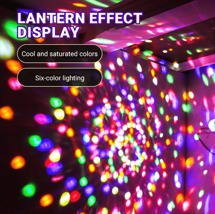 Rotating Disco Ball Light - wanelo - store - roman