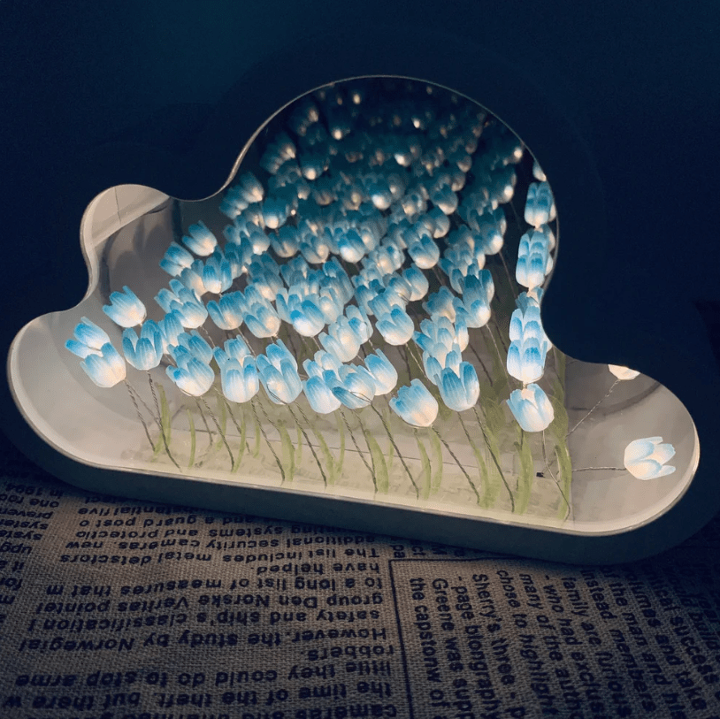 Infinite Cloud Mirror Tulips - wanelo - store - roman