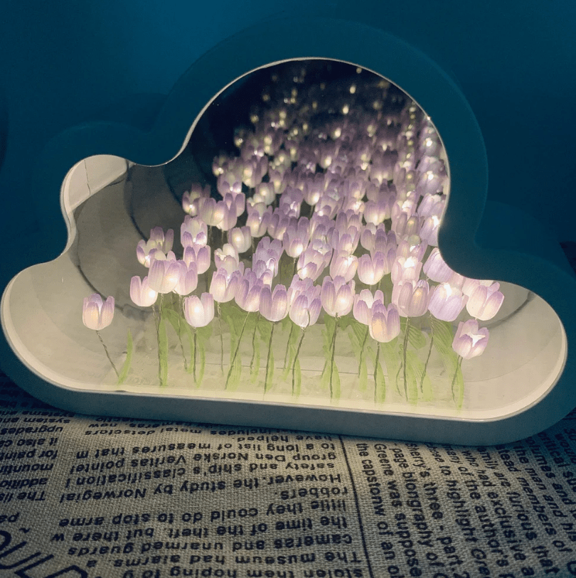 Infinite Cloud Mirror Tulips - wanelo - store - roman