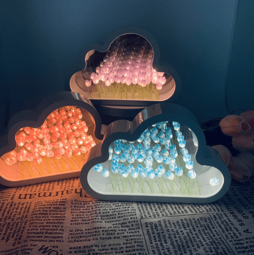 Infinite Cloud Mirror Tulips - wanelo - store - roman