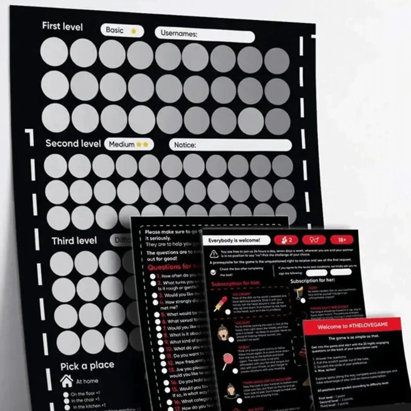 100 dates scratch off poster - wanelo - store - roman