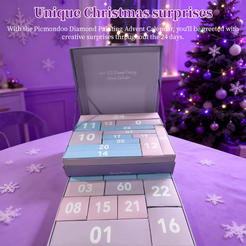 Diamond Painting Advent Calendar: 24-Day Creative Fun