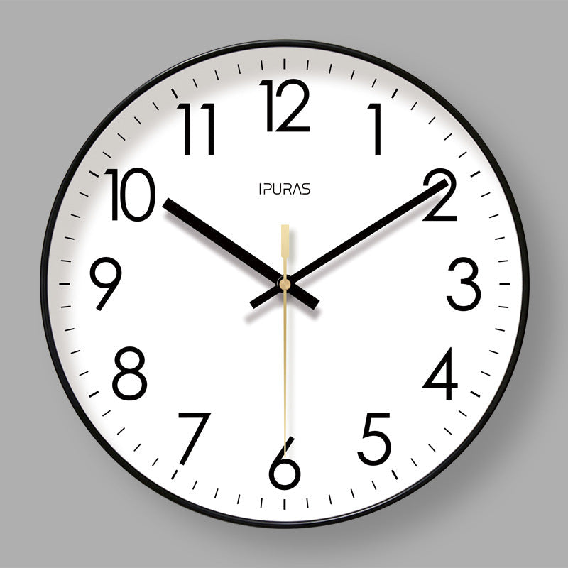 Electronic Wall Clock with Temp, Humidity & Calendar