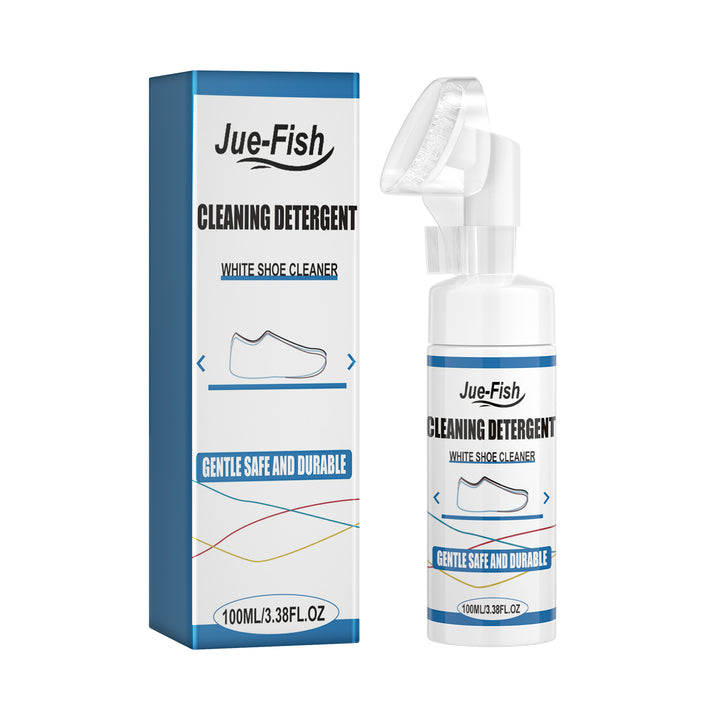 White Sneaker Cleaner Foam for Bright, Fresh Shoes