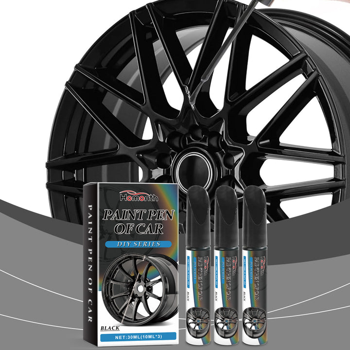 Black Wheel Scratch Repair Pen Set for Quick Touch-Ups