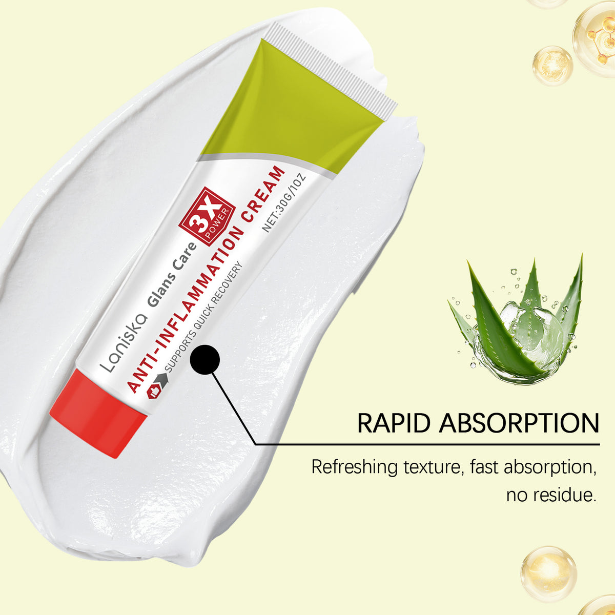 Men’s Anti-Inflammation Relief Cream — Soothes with 3X Fast