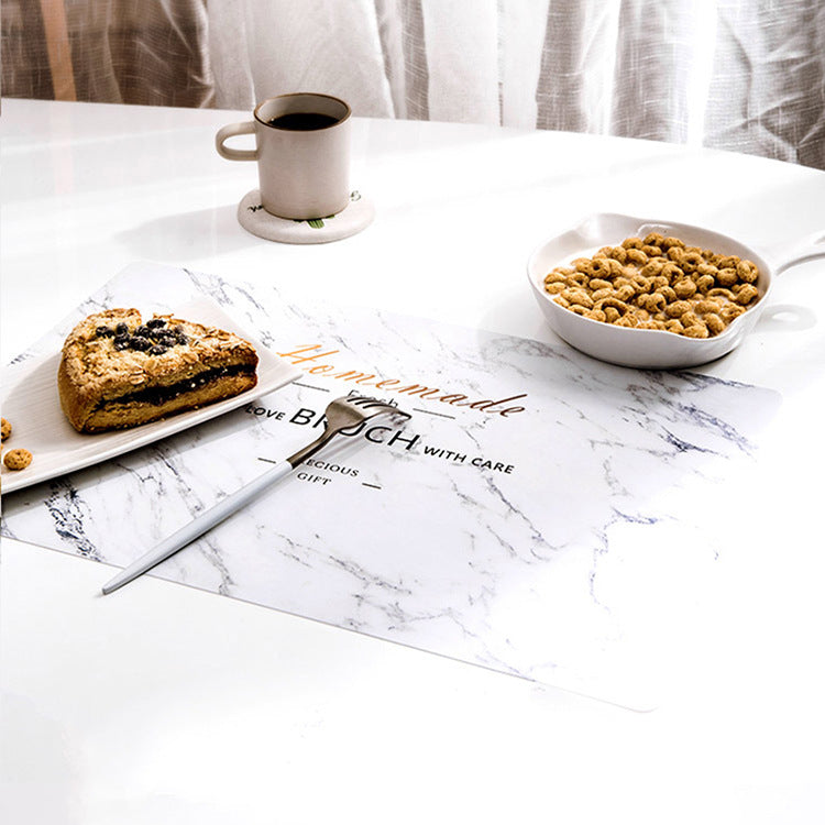 Waterproof Placemat for Hot Bowls, Easy Wipe Clean