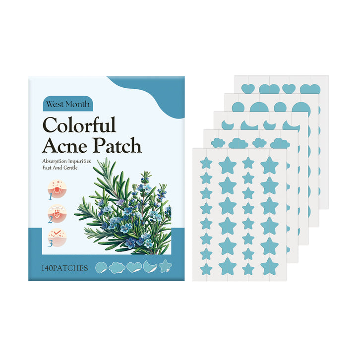 Colorful Acne Patches for Playful Daily Blemish Care