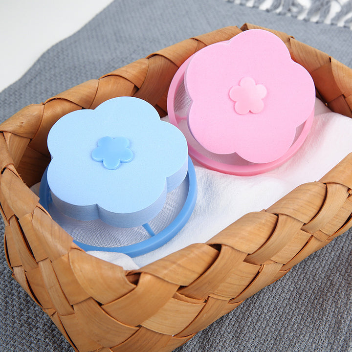 Washing Machine Lint Catcher: Floating Plum Hair Trap