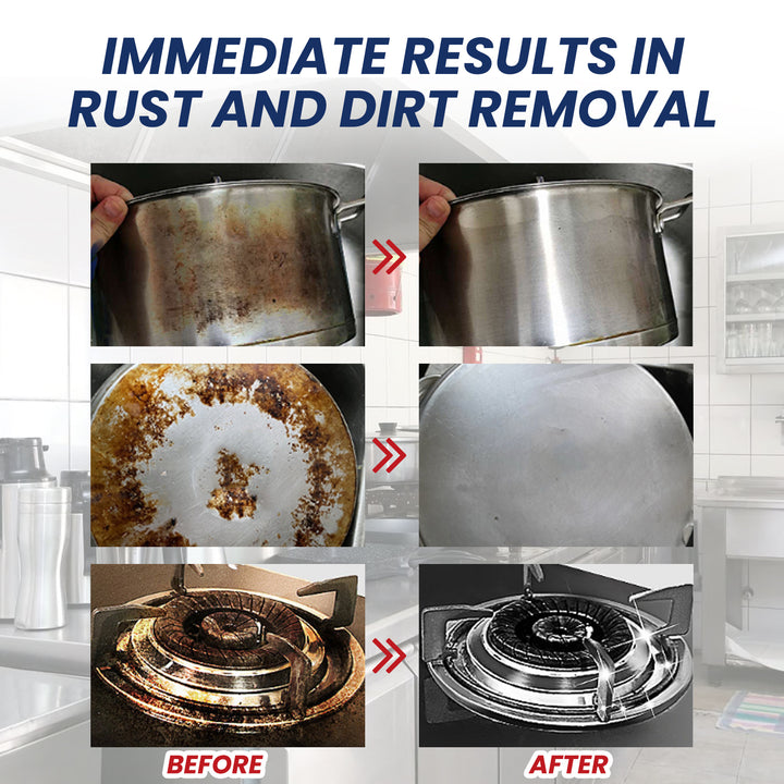 Stainless Steel Cleaning Cream for Rust & Dirt Removal