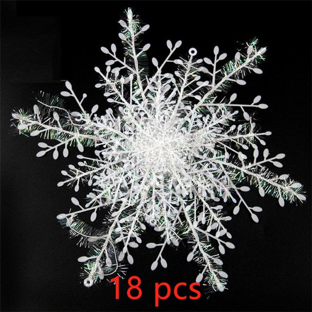 Christmas Snowflake Ornaments for Winter Wonderland