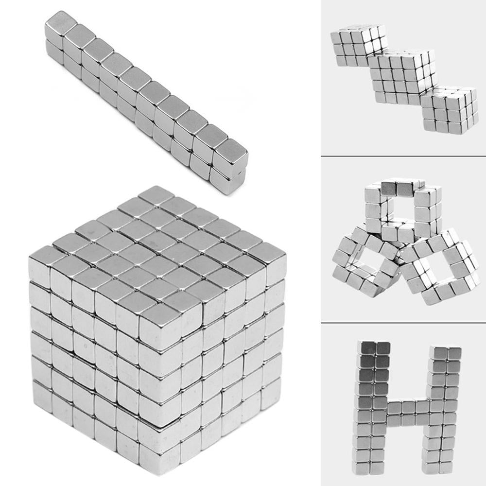 216-Piece Magnetic Building Blocks for 3D STEM Play