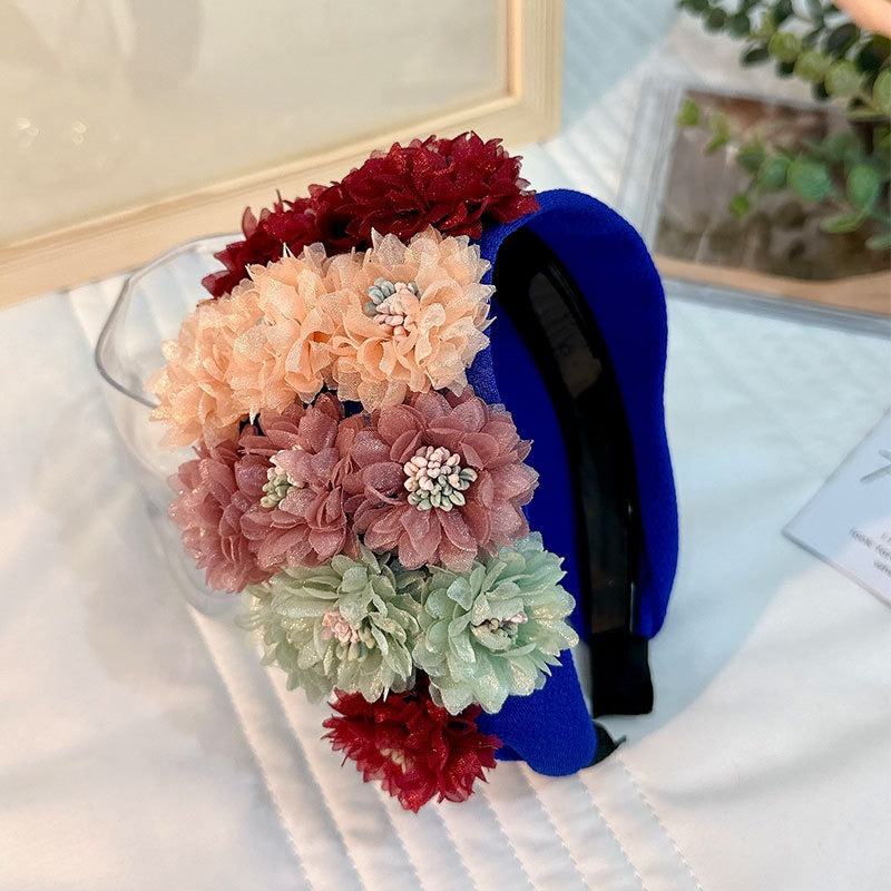 Floral Headband for Women | Handmade Statement Style