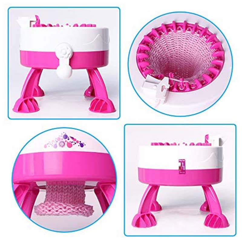 22-Needle Knitting Machine for Easy Wool Crafting