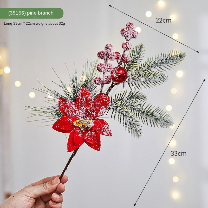 Christmas Pine Branch Decoration for Festive Displays