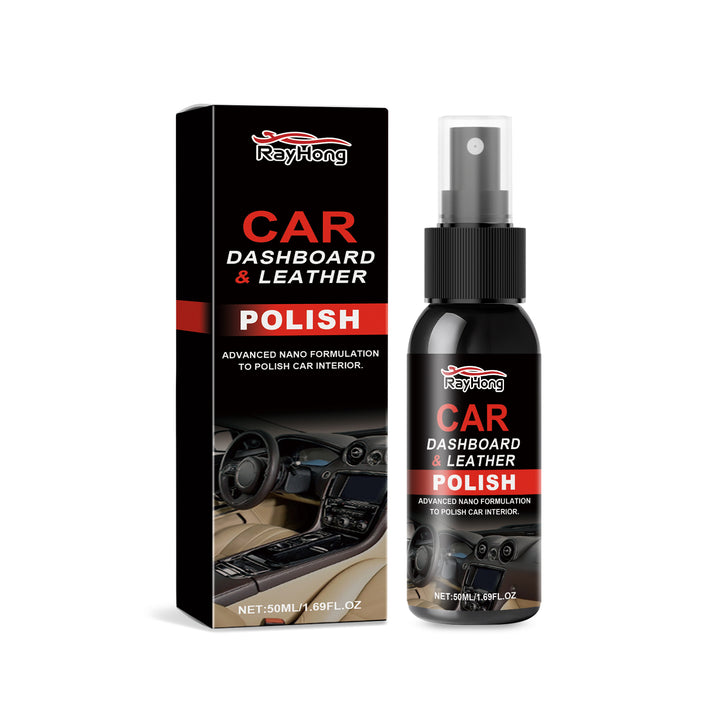 Dashboard Leather Polish for Dry, Dust-Resistant Trim