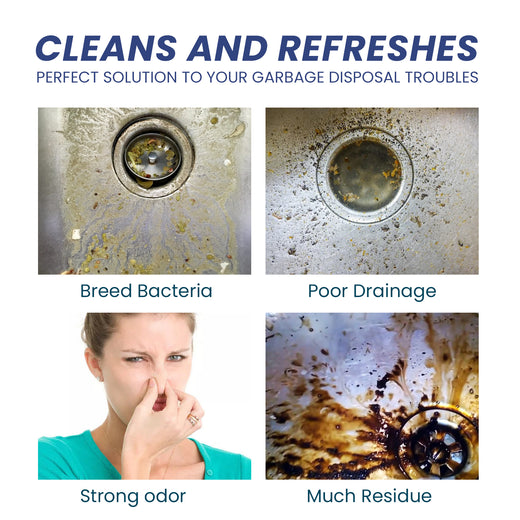 Sink Cleaning Tablets — Eliminate Garbage Disposal Odors
