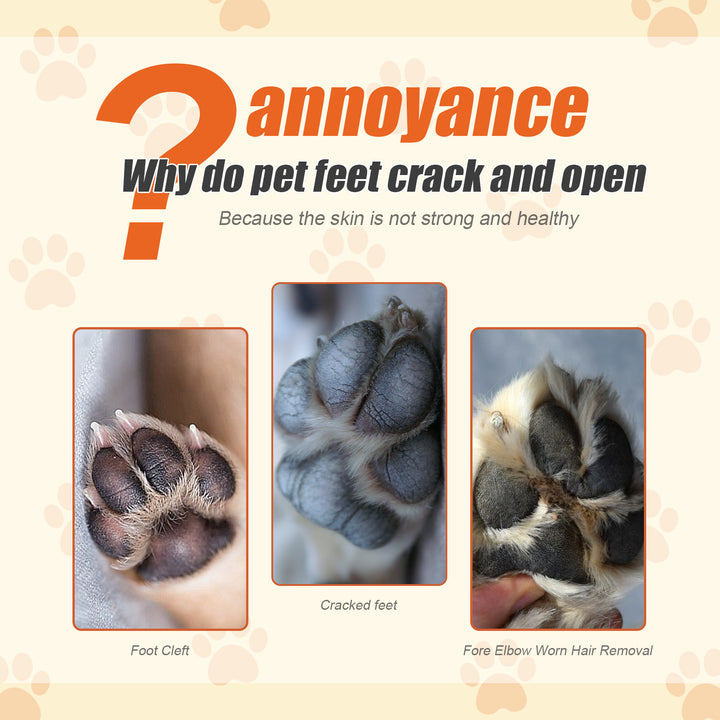 Pet Paw Balm for Cracked, Dry Pads and Dry Nose Care