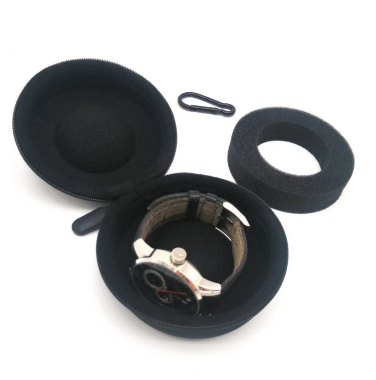 Shockproof Watch Travel Case, Hard EVA Shell for Business