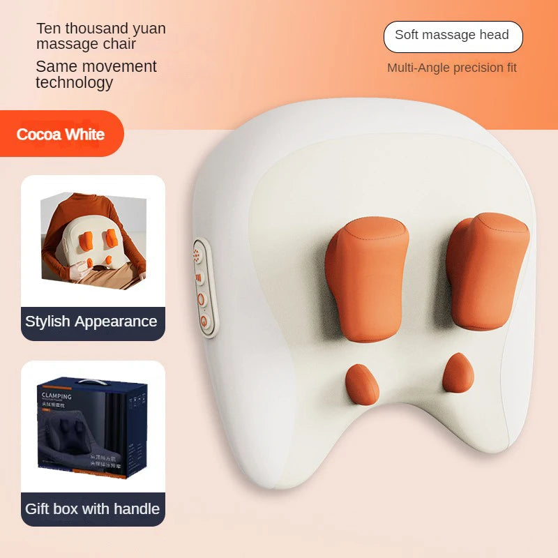 Neck Shoulder Massage Pillow for Car and Office Chair
