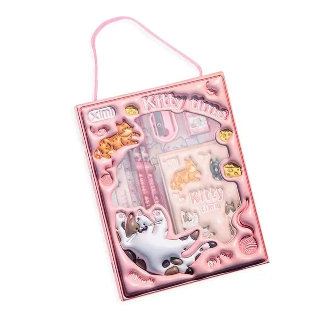 6-in-1 Kindergarten Stationery Gift Set, Ready to Gift