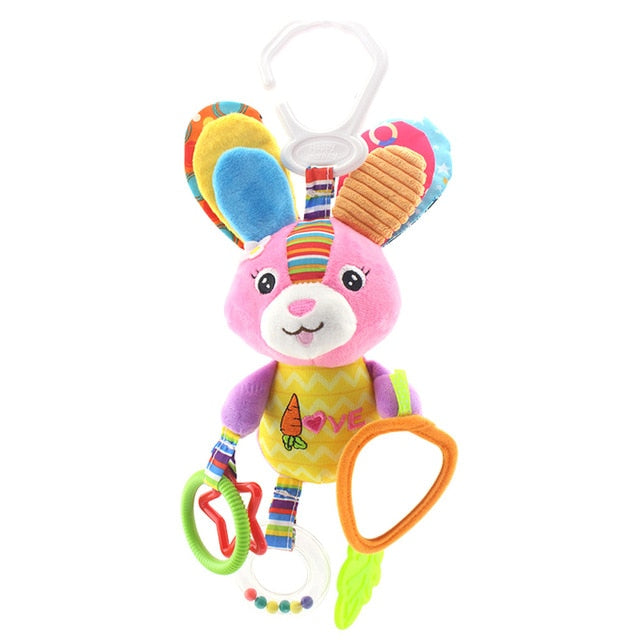 Baby Hanging Rattle Toy for Colorful Sensory Playtime