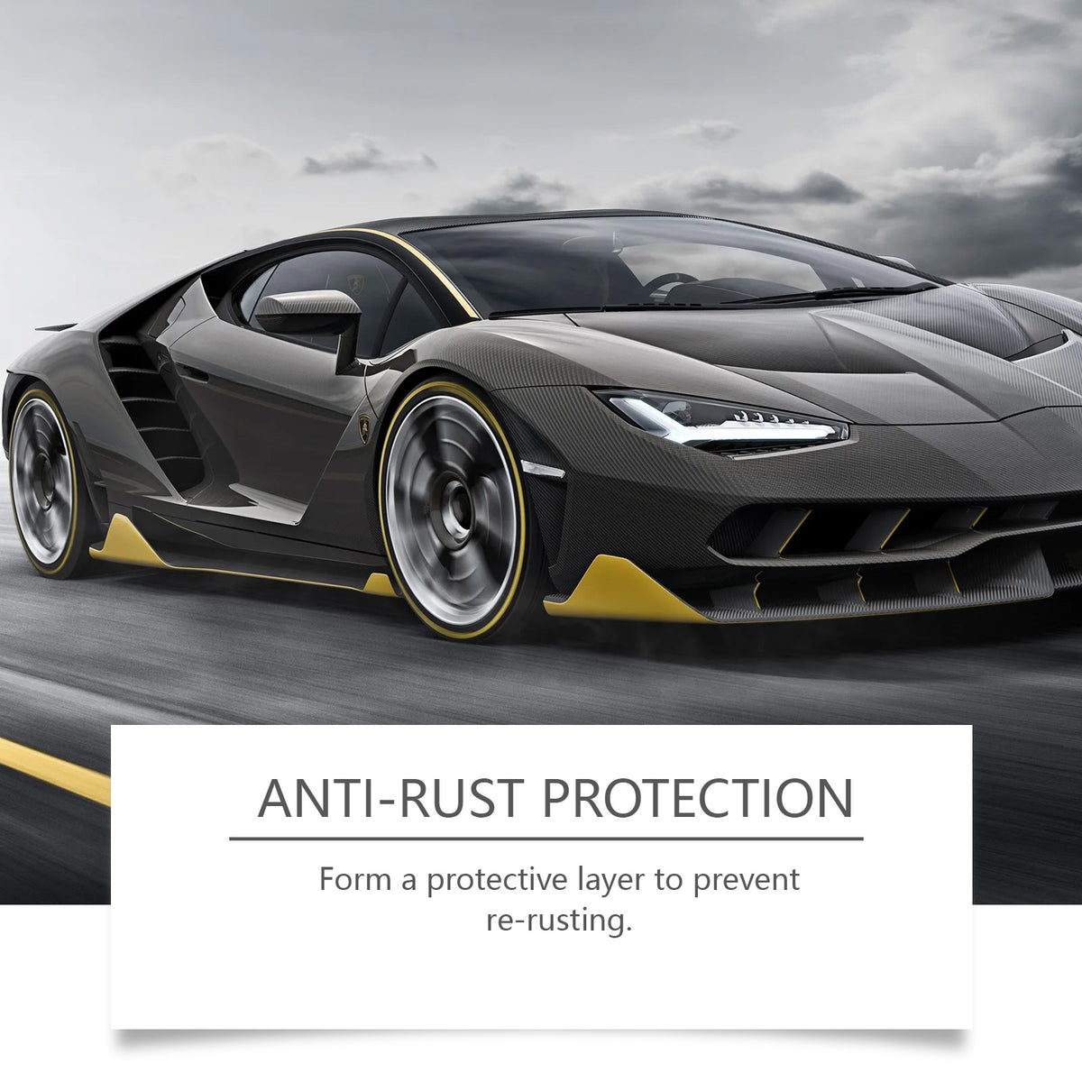 Automotive Wheel Rust Remover & Rim Cleaner Spray 120ml