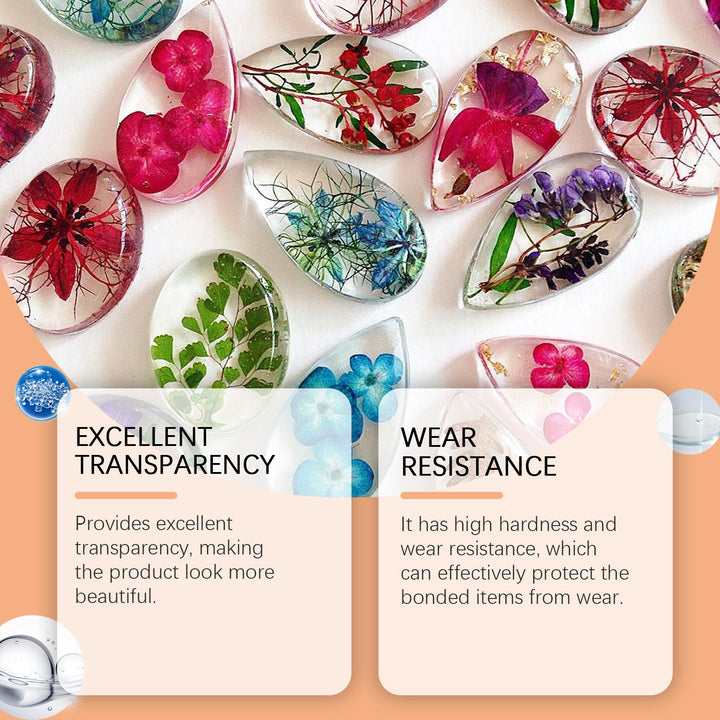 UV Resin Adhesive for Clear, Strong DIY Craft Bonds