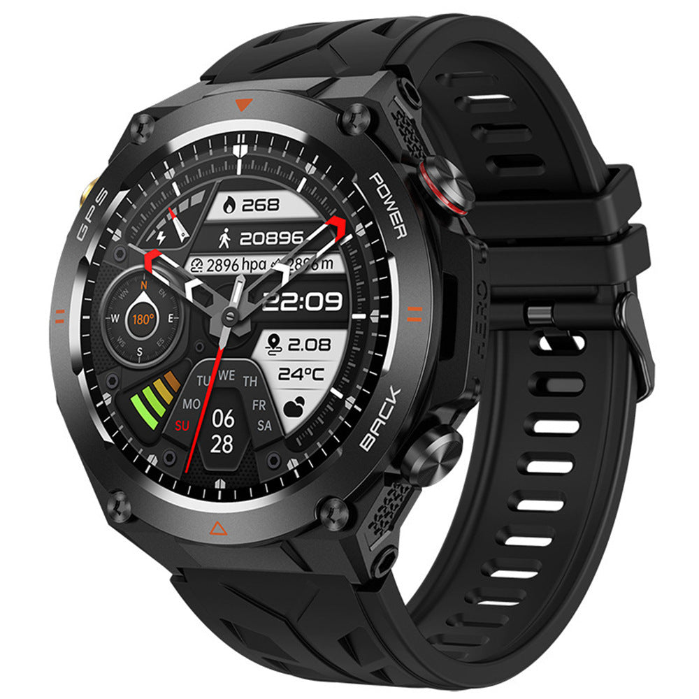 KC82 Rugged Smartwatch with GPS, Calls & Heart Rate