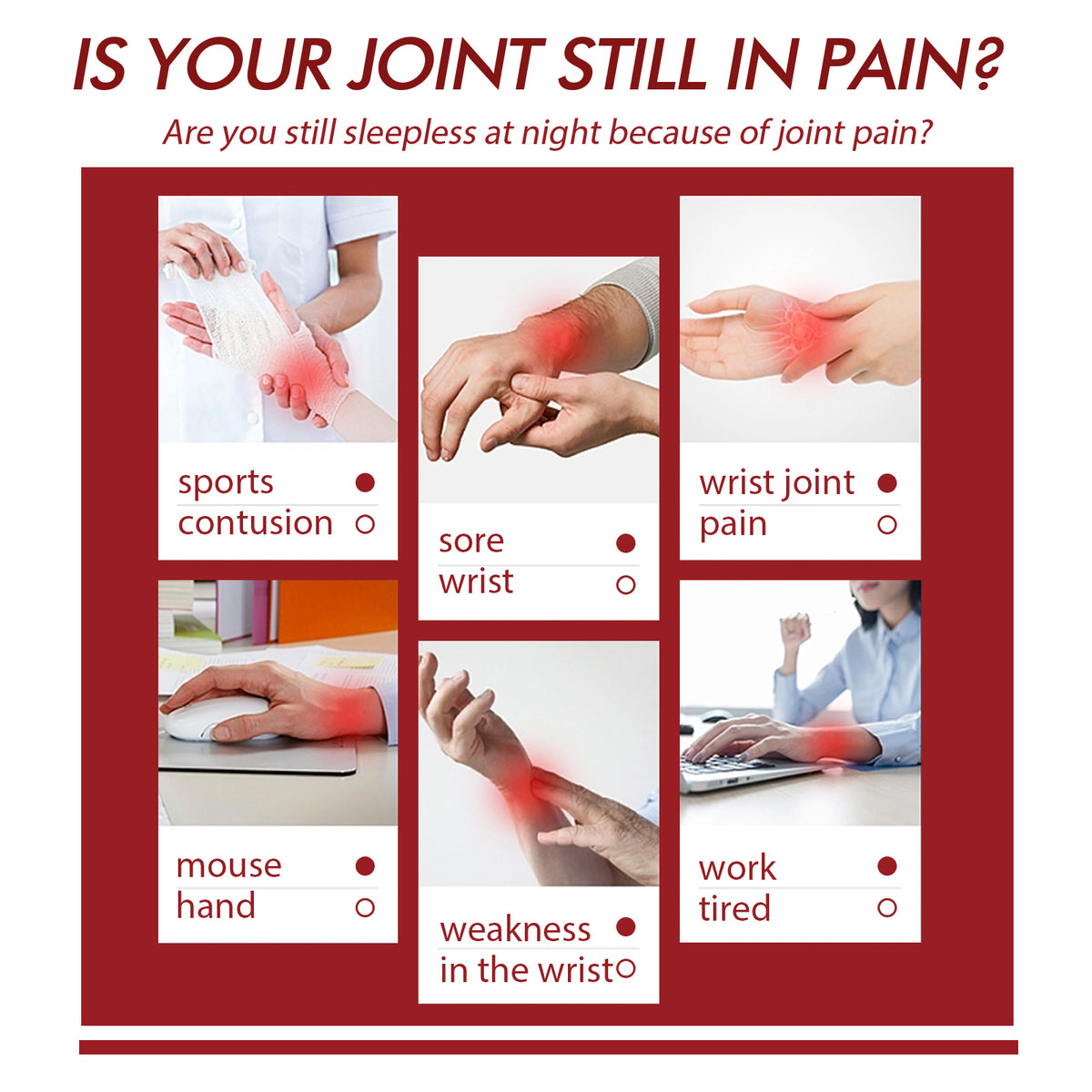 Wrist Joint Repair Oil — Fast-Acting Pain Relief