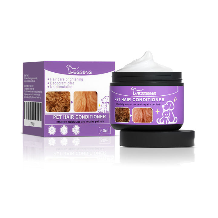 Pet Hair Conditioner for Soft, Glossy, Tangle-Free Fur