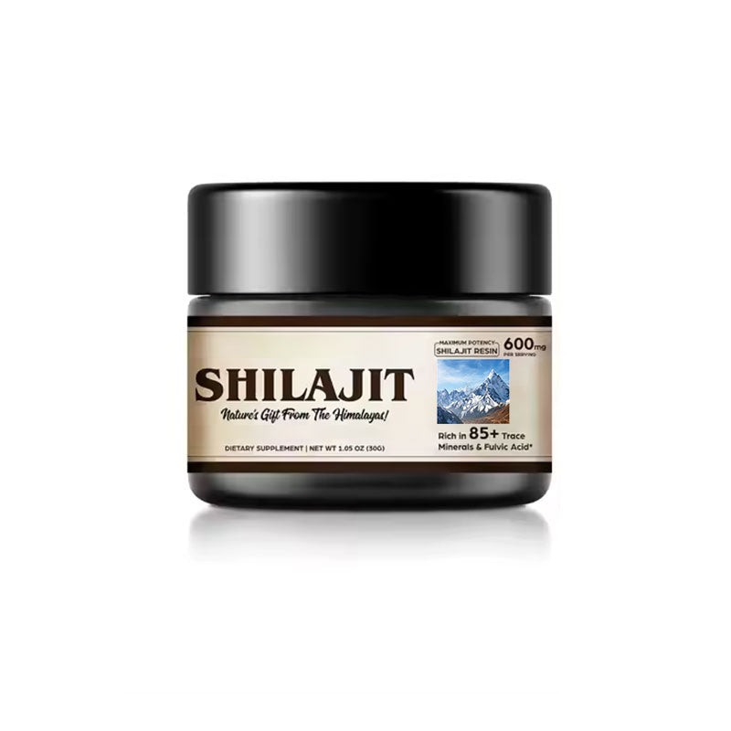 Shilajit Resin — 600mg Pure Himalayan Mineral Support