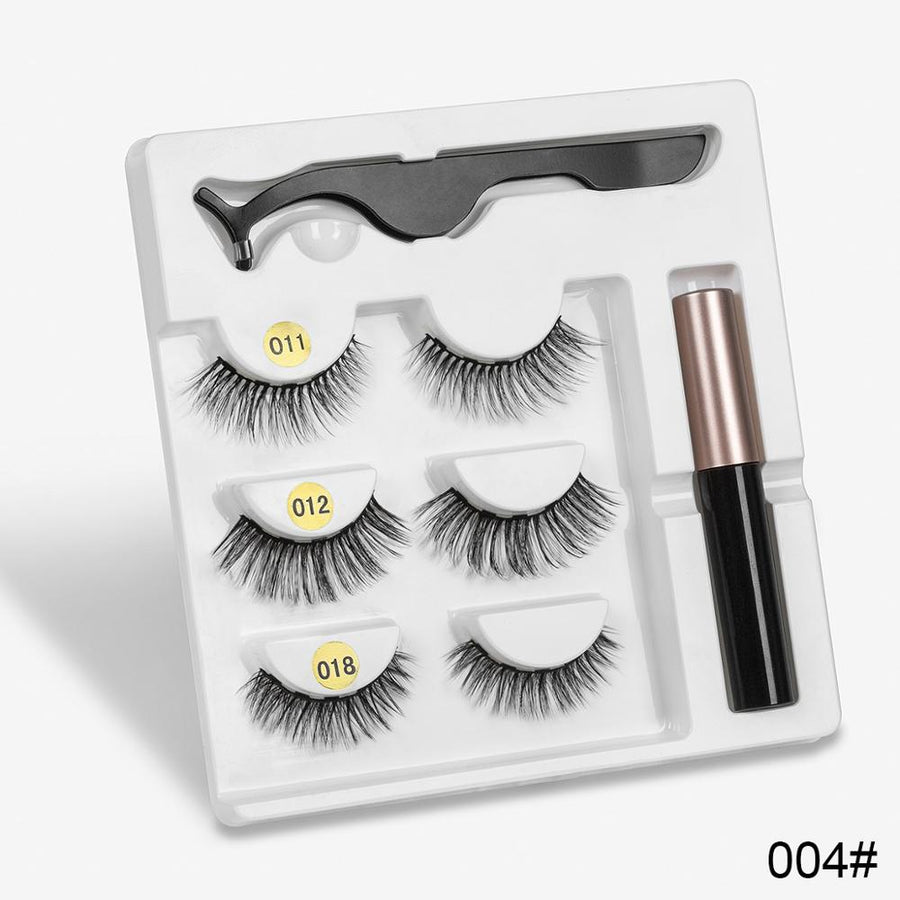 Magnetic Eyelashes Set for Easy, No-Glue Eye Looks