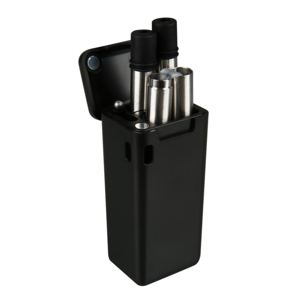 Foldable Reusable Stainless Steel Straw With Carry Case