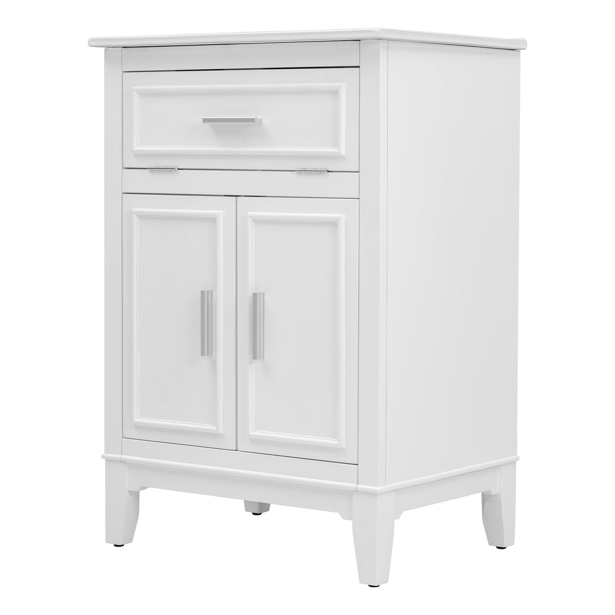 24 Inch Bathroom Vanity with Sink and Tip-Out Drawer