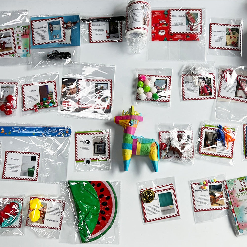 24-Day Christmas Elf Activity Kit for Daily Family Fun