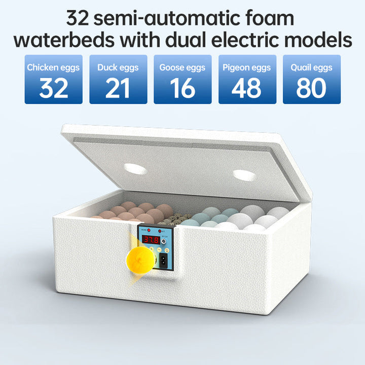 Small Poultry Egg Incubator With Smart Temperature Control