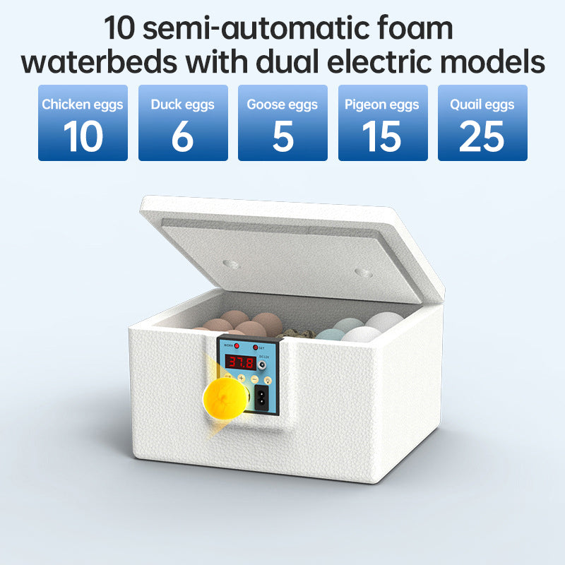 Small Poultry Egg Incubator With Smart Temperature Control