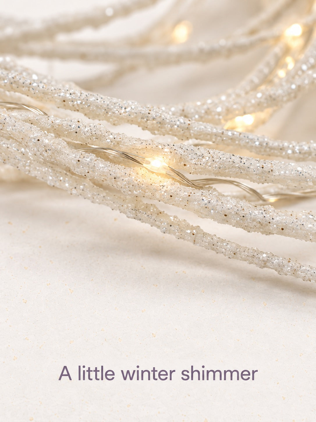 24-Inch Lit Christmas Wreath with Warm White LED Lights