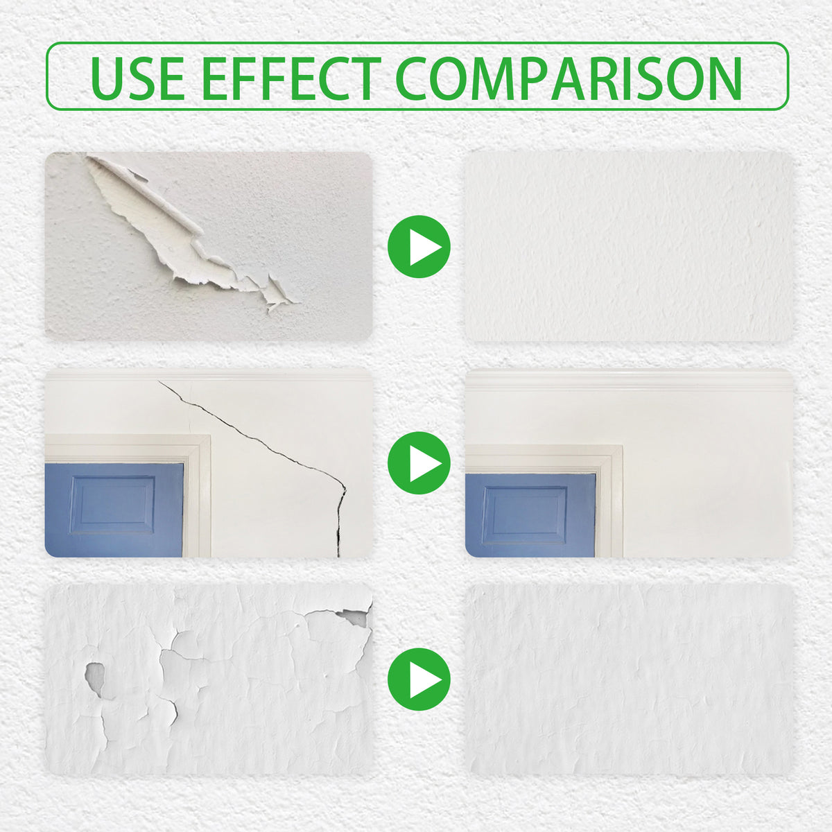 Wall Repair Paint Roller - Fix Cracks & Stains Fast