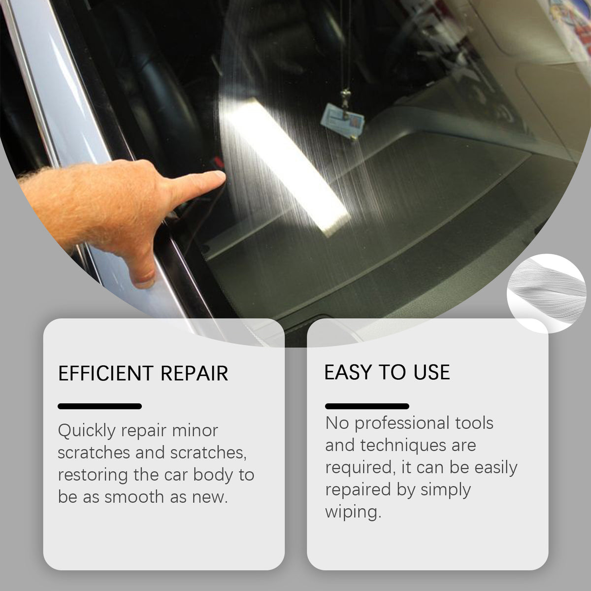 Car Scratch Remover Cloth for Minor Paint Scratch Marks