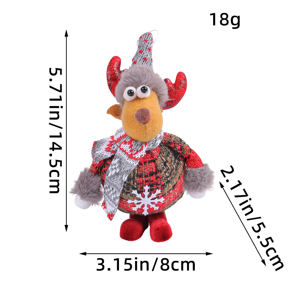 Christmas Character Ornaments for Cozy Holiday Decor