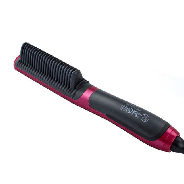 Men's Hair and Beard Straightening Comb Styler Ceramic