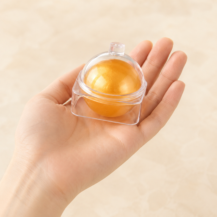 24K Gold Crystal Jelly Ball Soap — Deep Cleanse & Brighten