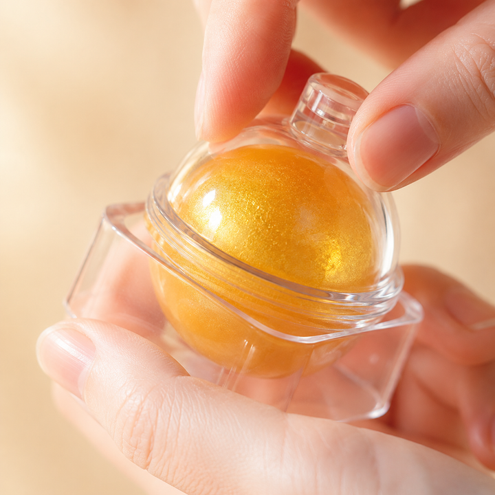 24K Gold Crystal Jelly Ball Soap — Deep Cleanse & Brighten