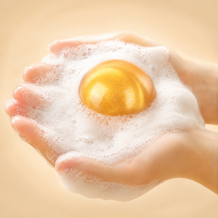 24K Gold Crystal Jelly Ball Soap — Deep Cleanse & Brighten