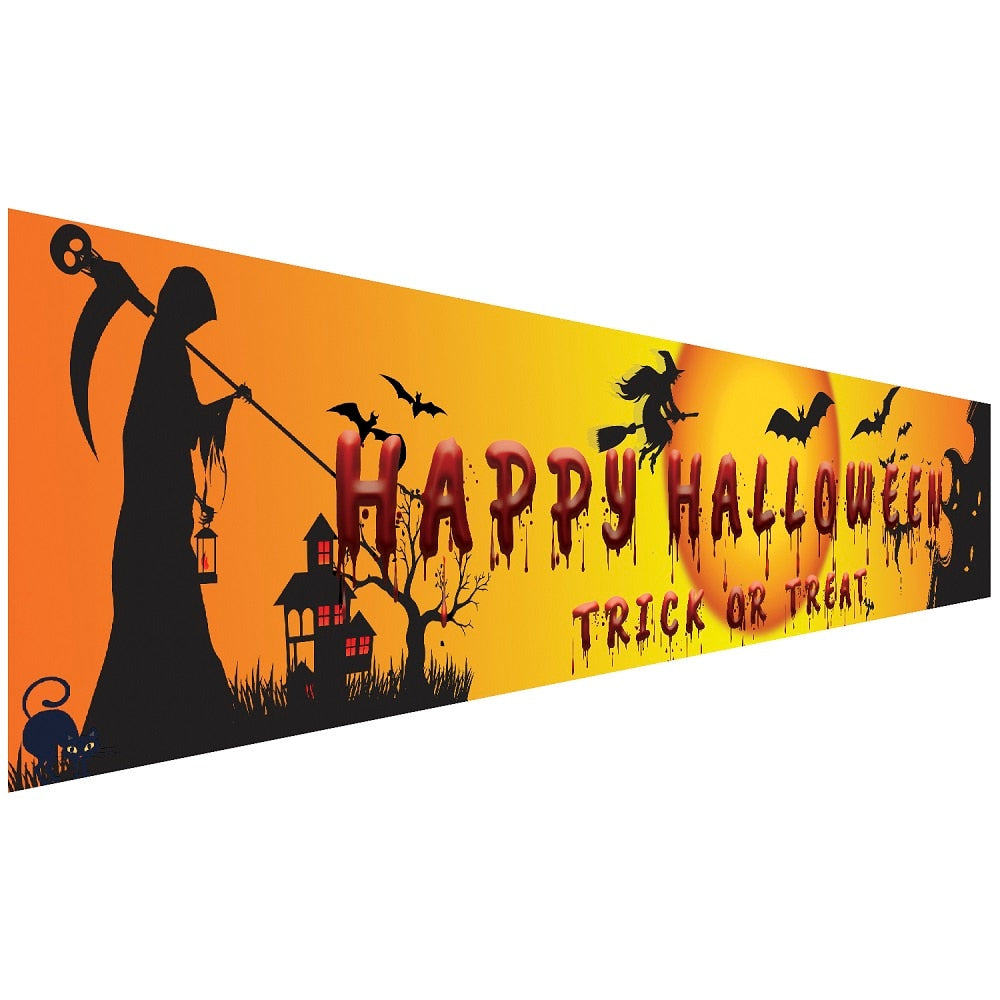 Halloween Backdrop Banner for an Instant Spooky Scene